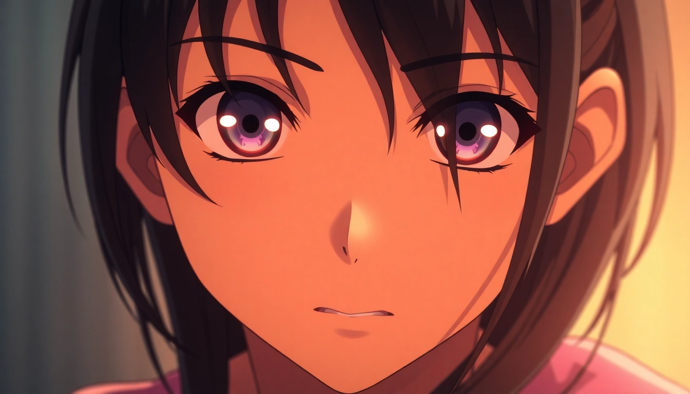 Portrait of a realistic nsfw ai-generated anime character with expressive features, detailed textures, and intimate mood, designed for sensitive content.
