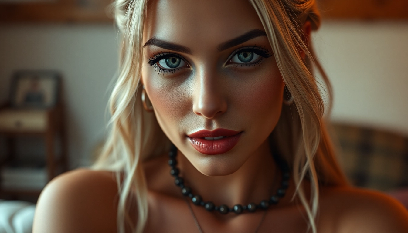 Detailed shot of a hyper-realistic adult scene created with an nsfw ai generator showcasing realistic textures and emotional expression