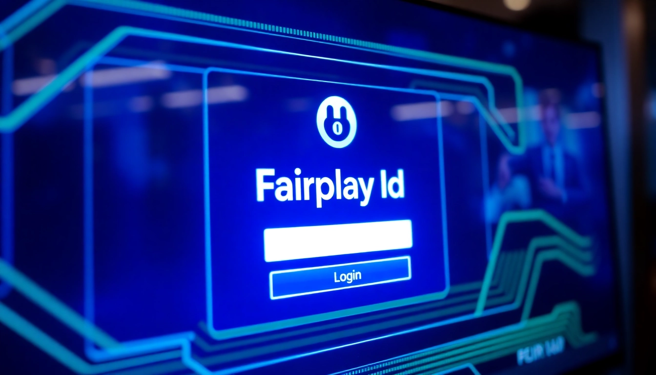 Fairplay Id is a secure, unique betting identifier displayed on a user-friendly login interface, emphasizing safety and accessibility.