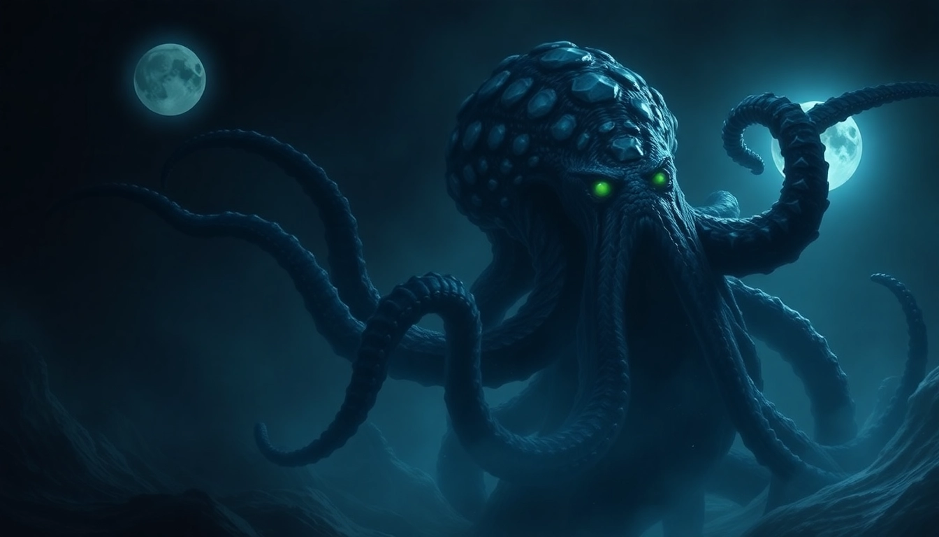 Learn about the and its legendary tentacles wrapping around an ancient ship at deep ocean