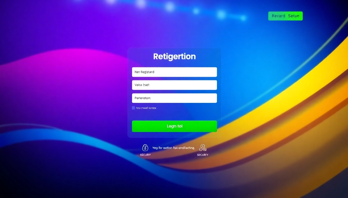 Professional digital image illustrating the FairPlay24 register process with secure sign-up